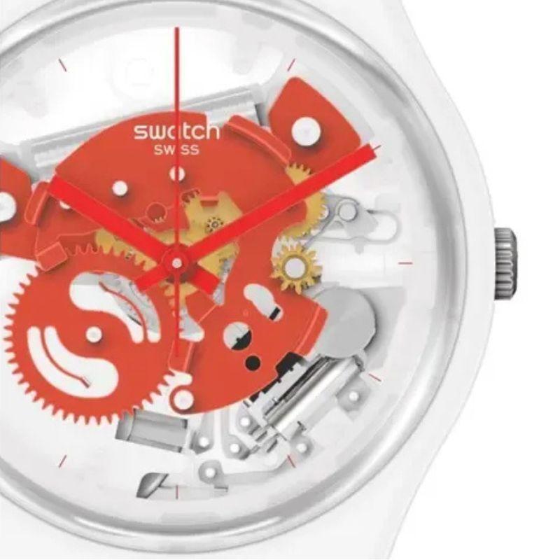 Reloj Mujer Swatch So31w104 Time To Red-1