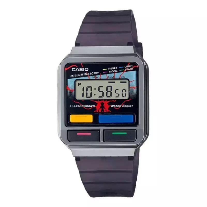 Reloj Casio Unisex A120WEST 1A Stranger Things Ed Limitada-0