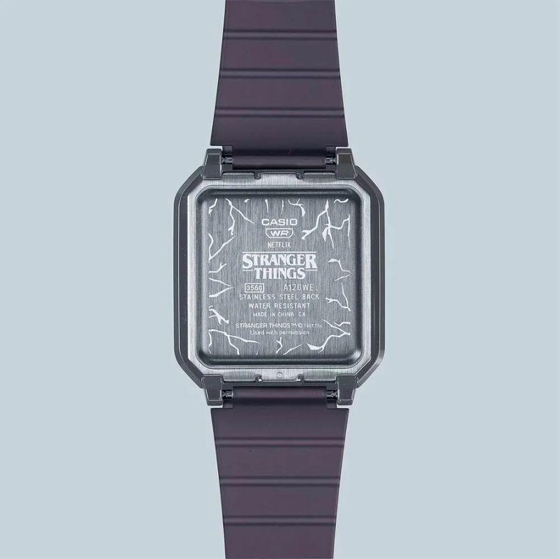 Reloj Casio Unisex A120WEST 1A Stranger Things Ed Limitada-1