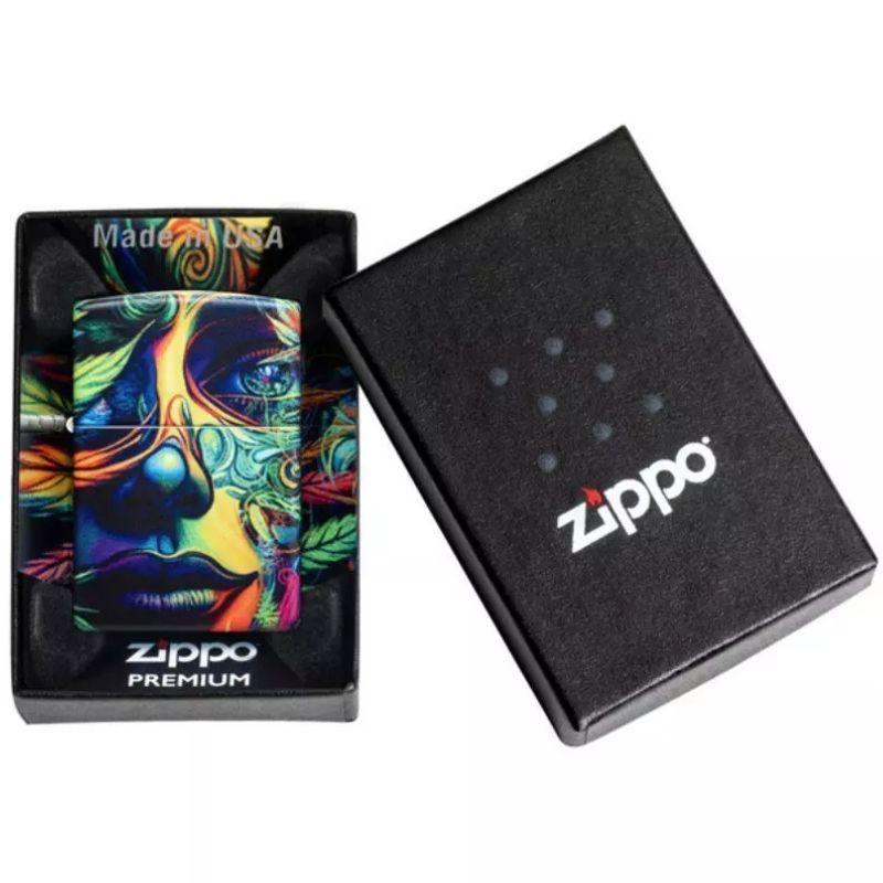 ENCENDEDOR ZIPPO Cannabis Camo Design ZP46594-3