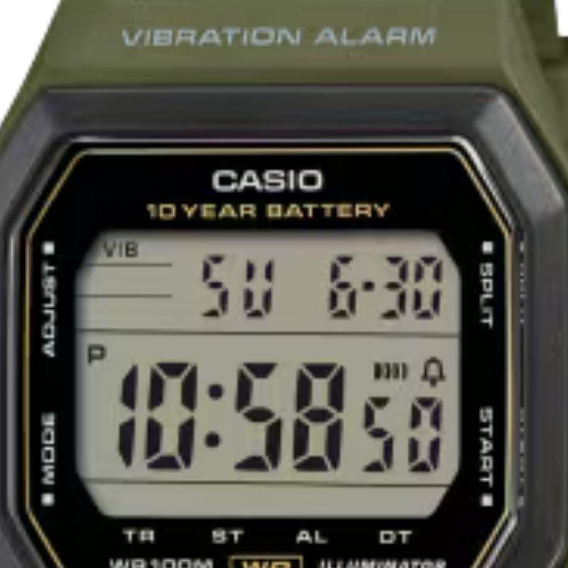 Reloj Casio Vintage Vibration Alarm W 738H 3AV 10 A os de Bater a-3