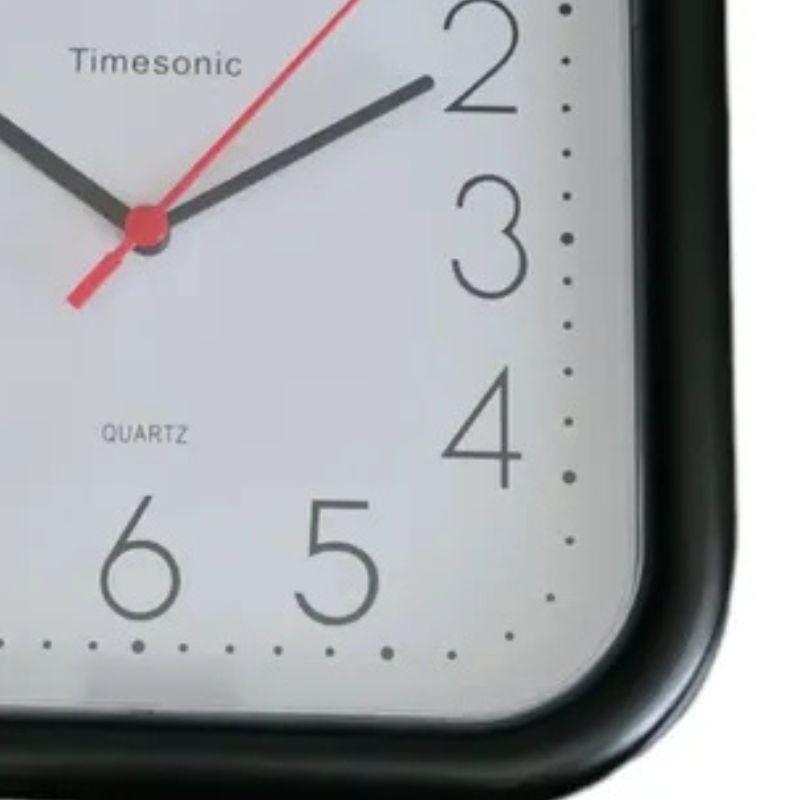 Reloj de pared an logo cuadrado de la marca Timesonic RL TM 903NB-1