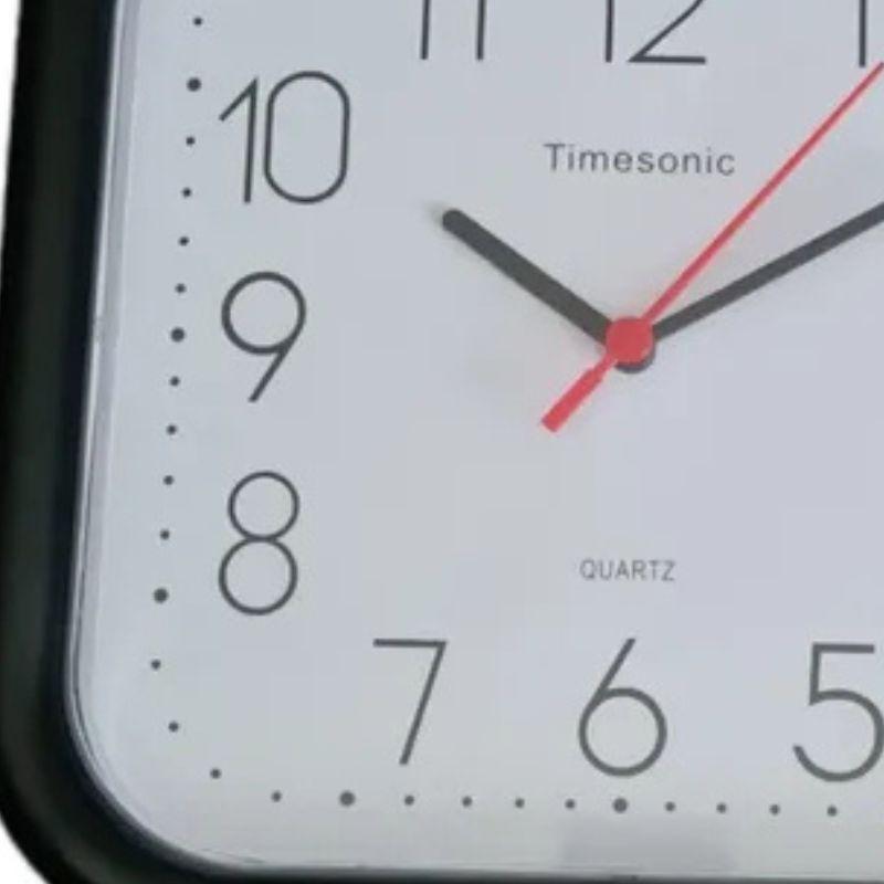 Reloj de pared an logo cuadrado de la marca Timesonic RL TM 903NB-2