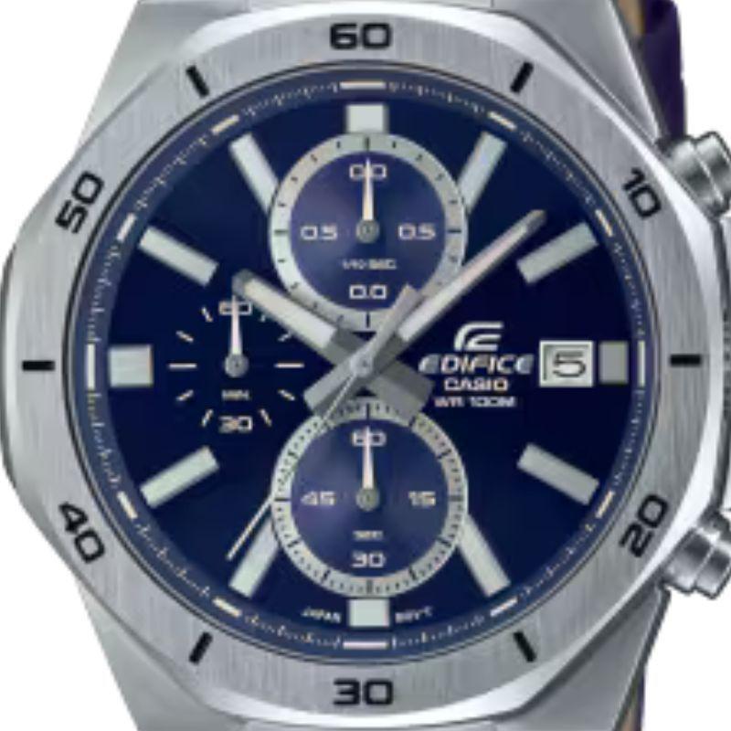 Reloj Digital Casio Edifice EFV 640L 2A Azul Hombre-3