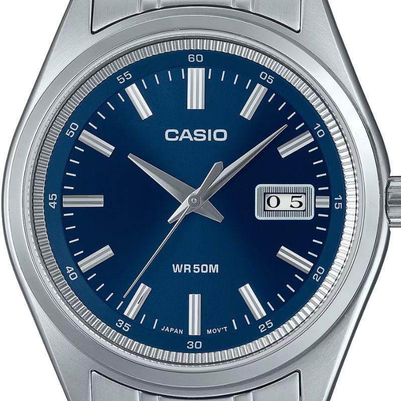 Reloj An logo Casio Hombre MTP B180D 2AV-1