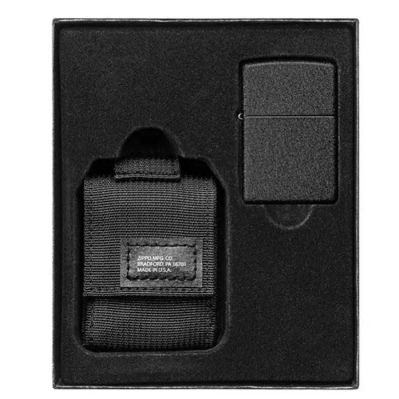 Tactical Pouch Black Crackle Caja de regalo zp49402-0