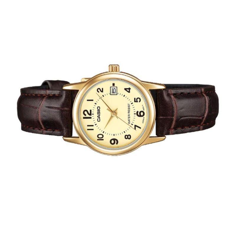 Reloj An logo Casio Mujer LTP V002GL 9B-2