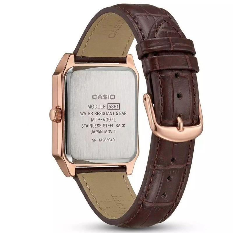 Reloj An logo Casio Hombre MTP B190RGL 9BVDF-3