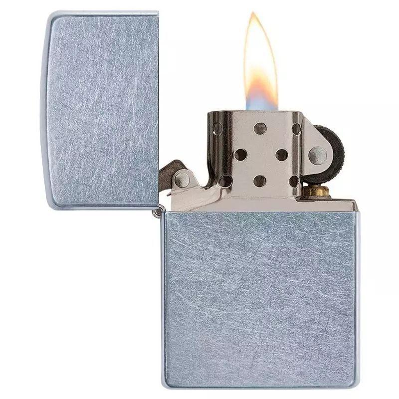 Encendedor Zippo ZP207 REGULAR STREET CHROME-2