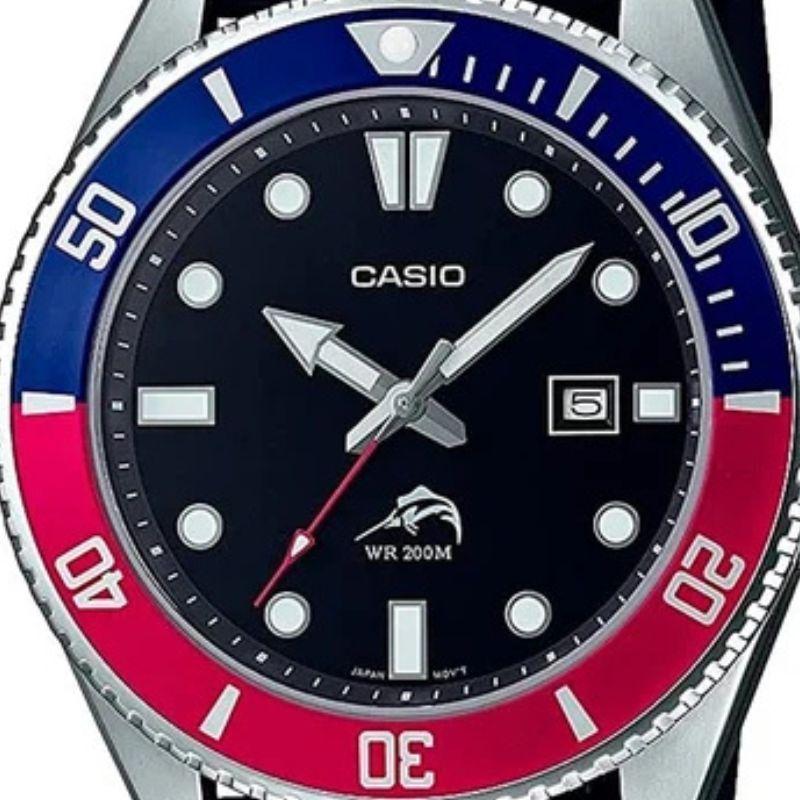 Reloj Casio Buceo Marlin Duro Mdv 106b 1a2vcf Pepsi-3