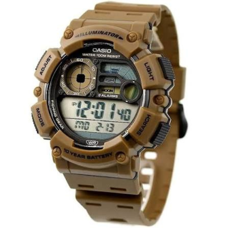 Reloj Casio Vintage Fishing Gear WS 1500H 5AV Caf-3