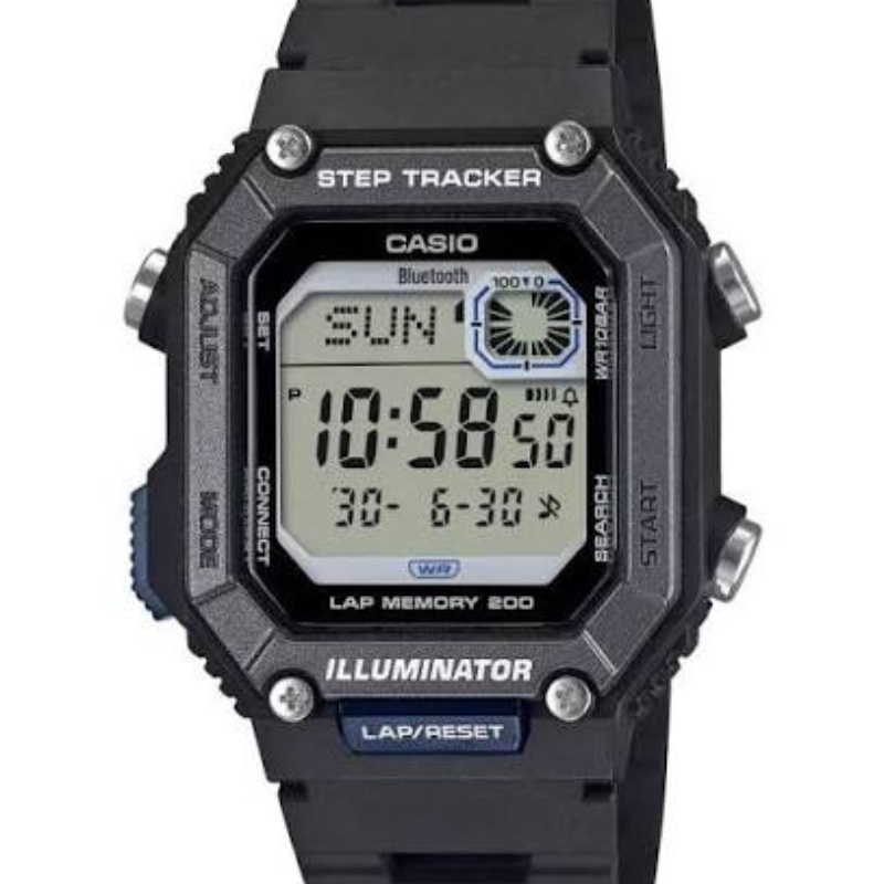 Reloj Casio Hombre WS B1000 1AV Bluetooth Step Tracker-0