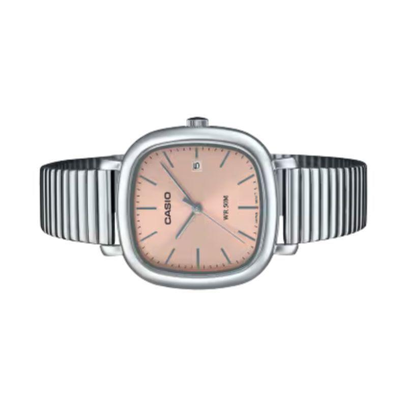 Reloj Casio An logo LTP B166D 4A Full Acero Rosa Mini-2