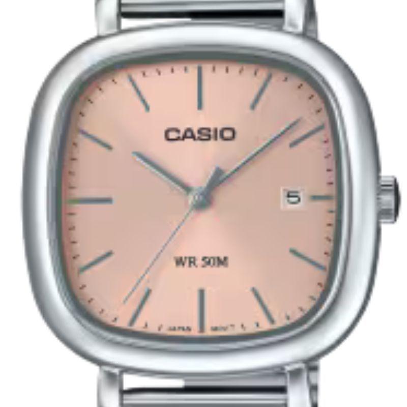 Reloj Casio An logo LTP B166D 4A Full Acero Rosa Mini-3