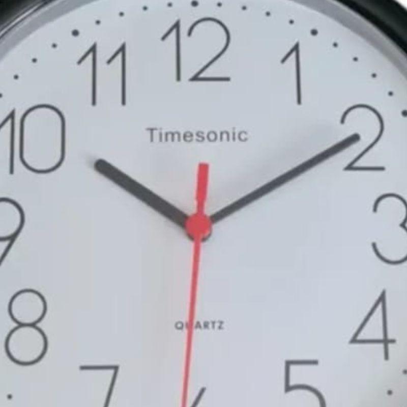 RELOJ MURAL A PILA TIMESONIC TM 924NB-3