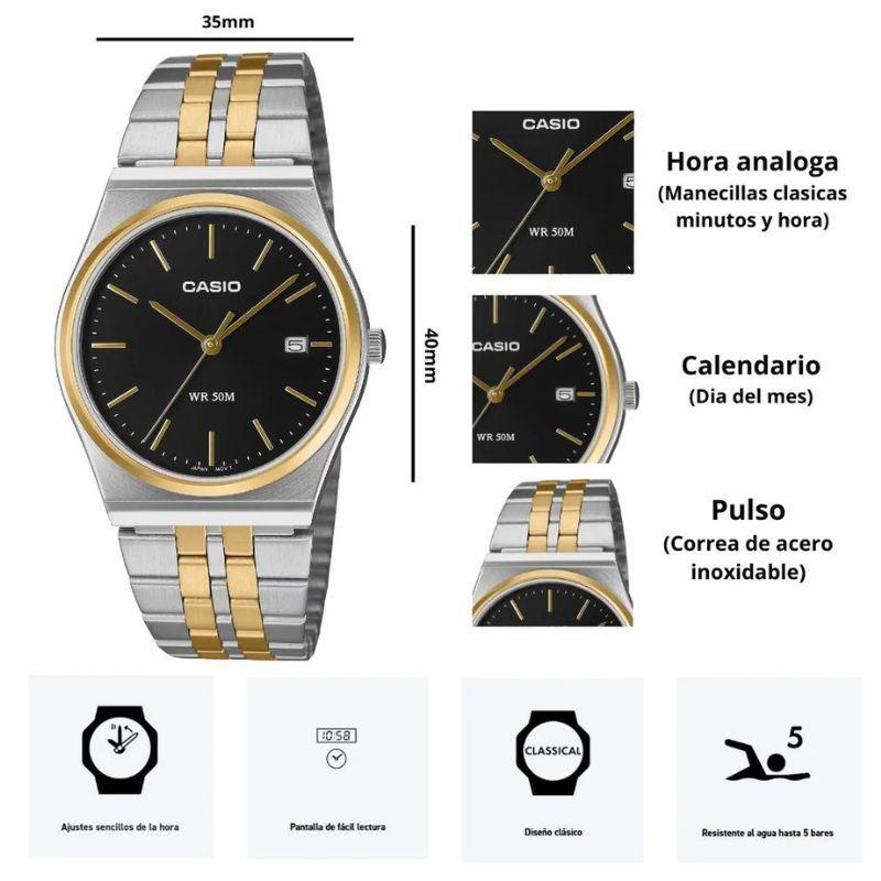 Reloj Casio Enticer Mtp b145sg 1avdf-3