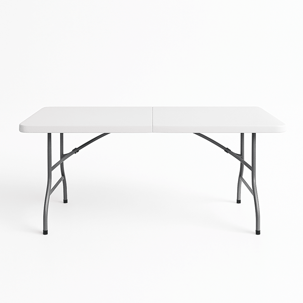 Mesa Plegable 180 cm – Línea Pro ( Con Pasadores )-0