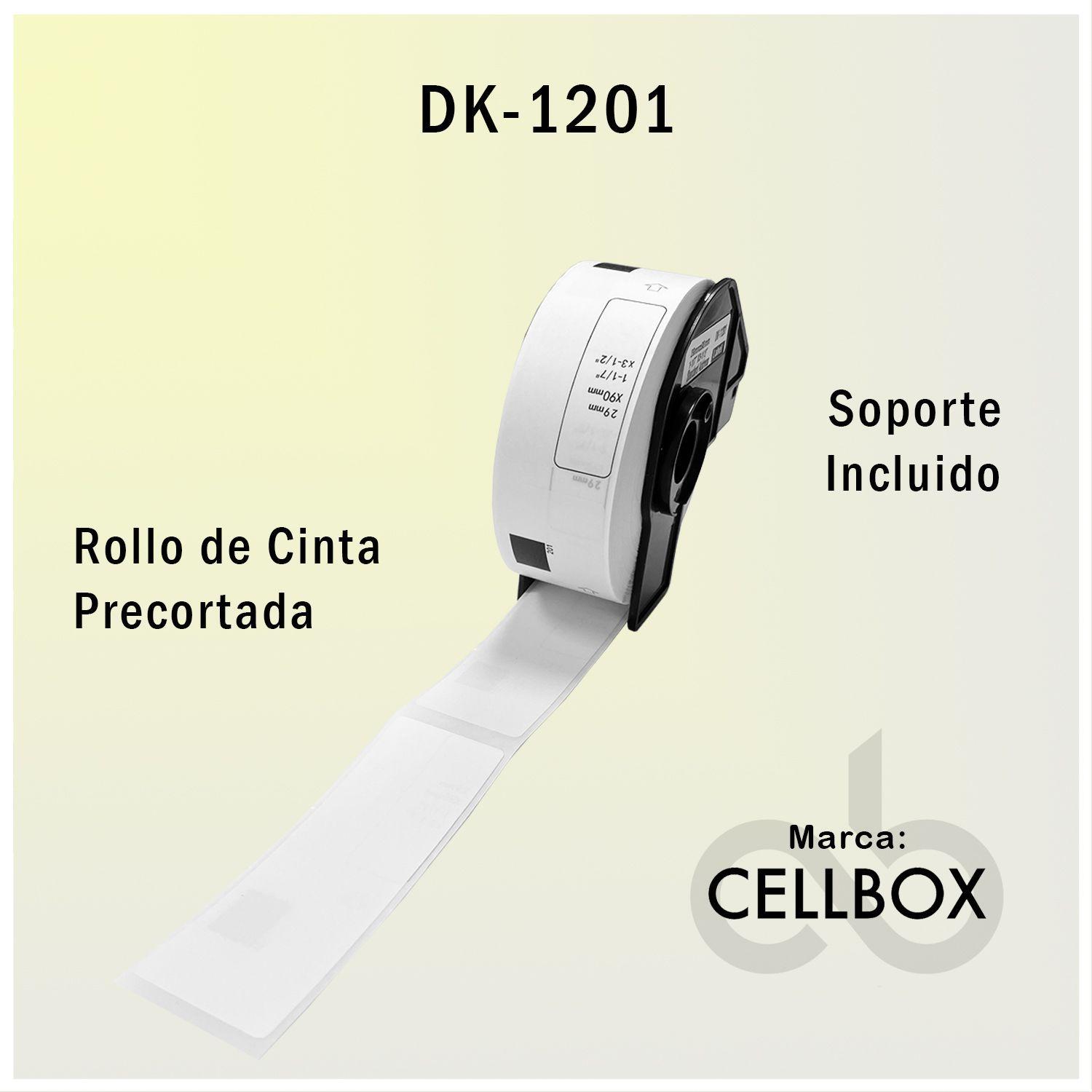 ROLLO DE ETIQUETAS C2B-DK-1201 - 400 UNIDADES-2