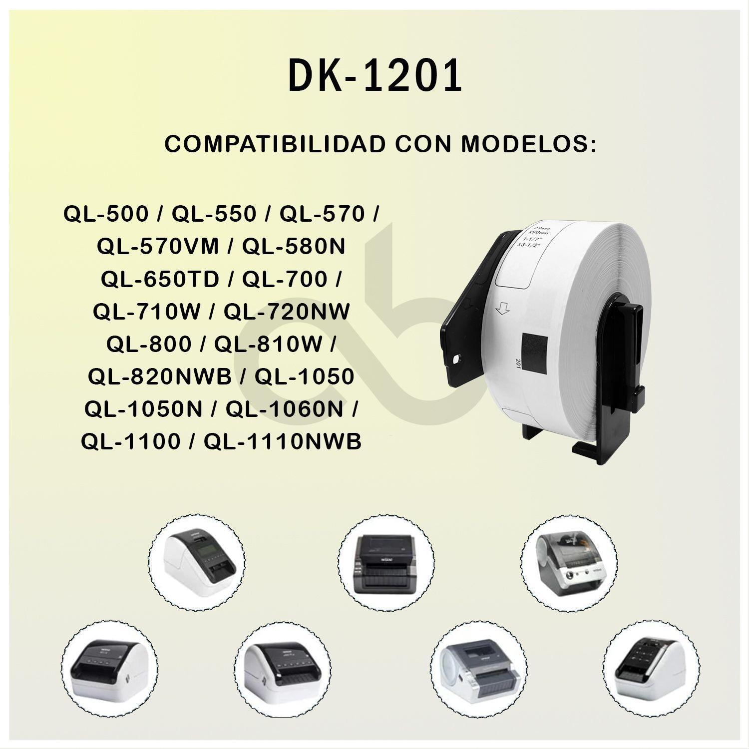 ROLLO DE ETIQUETAS C2B-DK-1201 - 400 UNIDADES-3