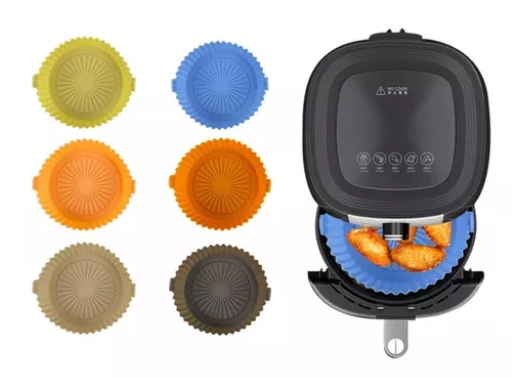 Olla Silicona Para Air Fryer / Freidora Aire 16.5 -3
