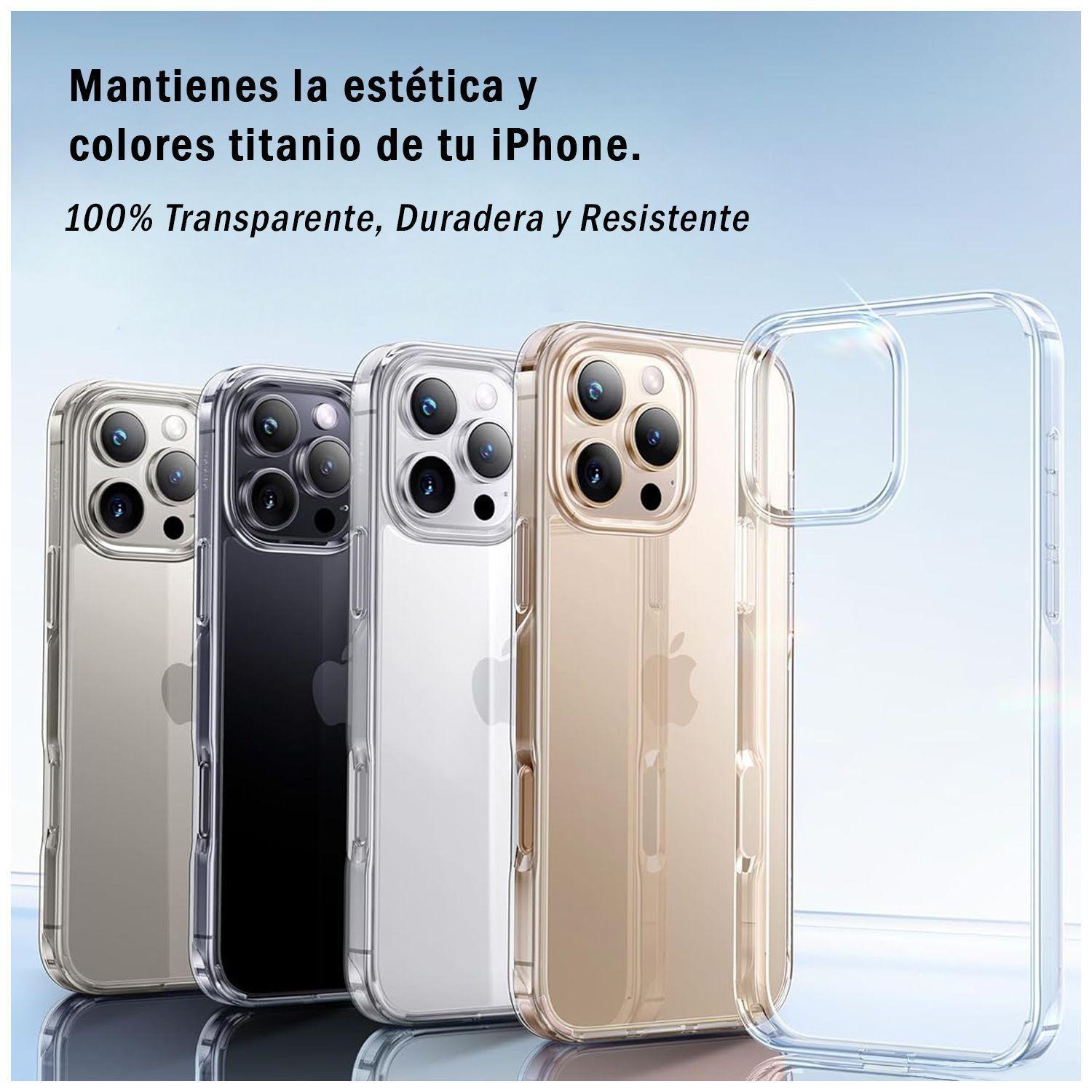 Carcasa Voorca Rígida Delgada Iphone 16 Pro-6