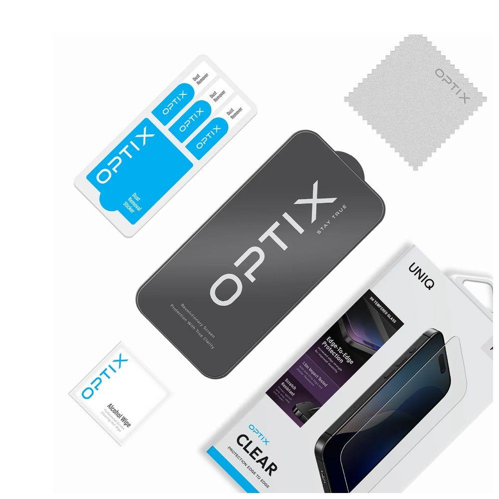 Lamina de Vidrio Templado Uniq - Optix Iphone 16 Pro-3