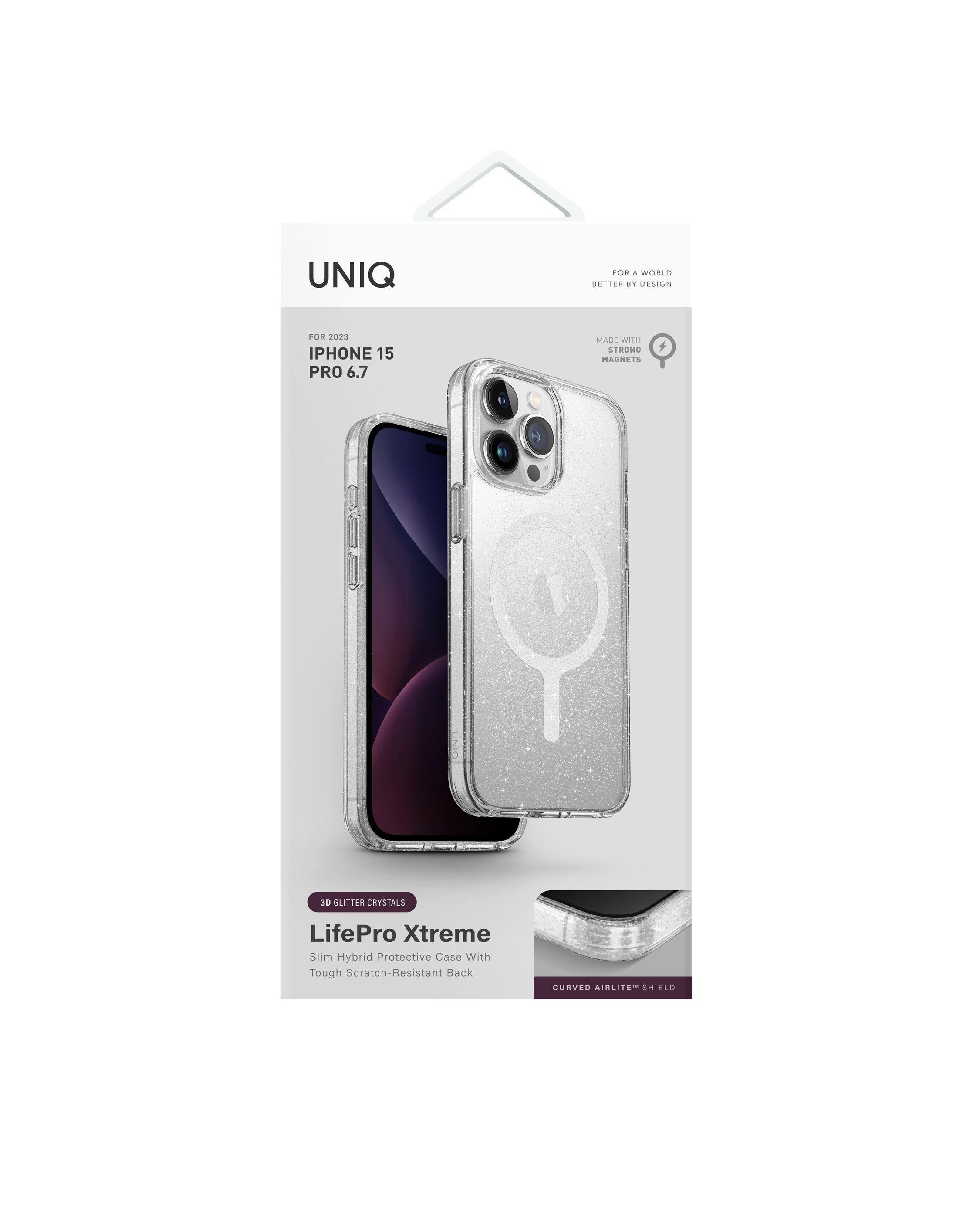 CARCASA UNIQ LIFEPRO XTREME MAGSAFE IPHONE 15 PRO MAX - ESCARCHADA-5