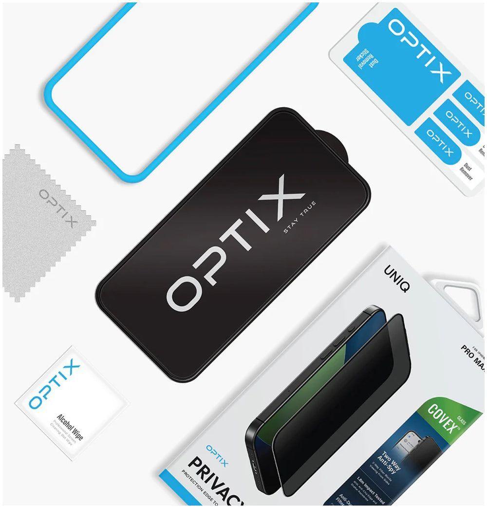 Lamina de Vidrio Templado Uniq - Optix Antiespia Iphone 17 Pro-3