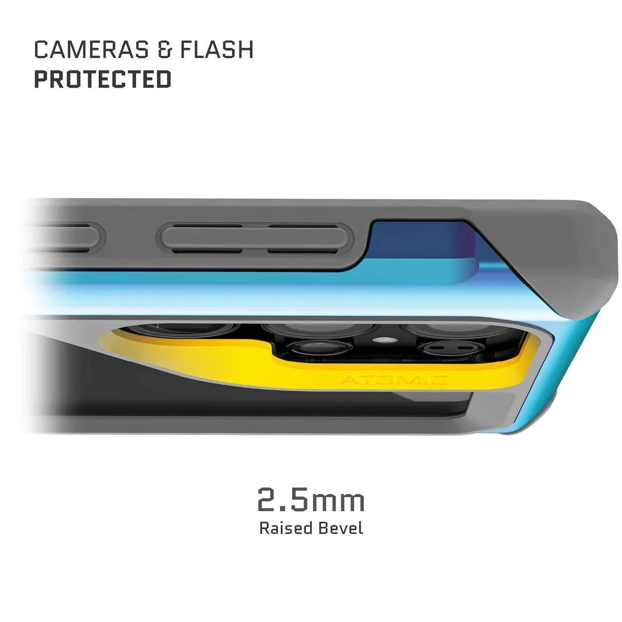 Carcasa Ghostek Atomic Slim Magsafe Samsung S24 Ultra Prismatic-2