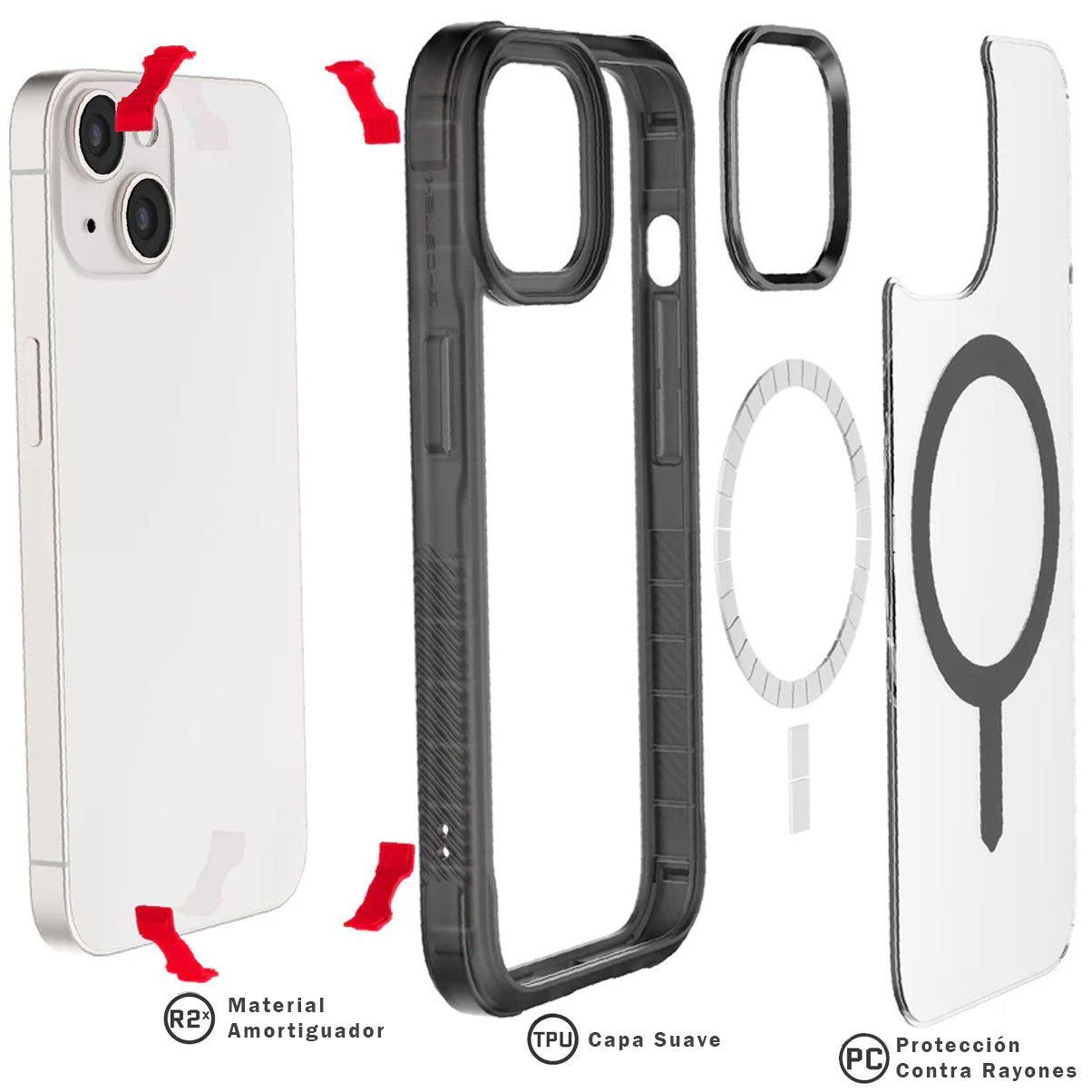 Carcasa Ghostek Covert Compatible con Iphone 16e / 15 / 14 / 13 -3