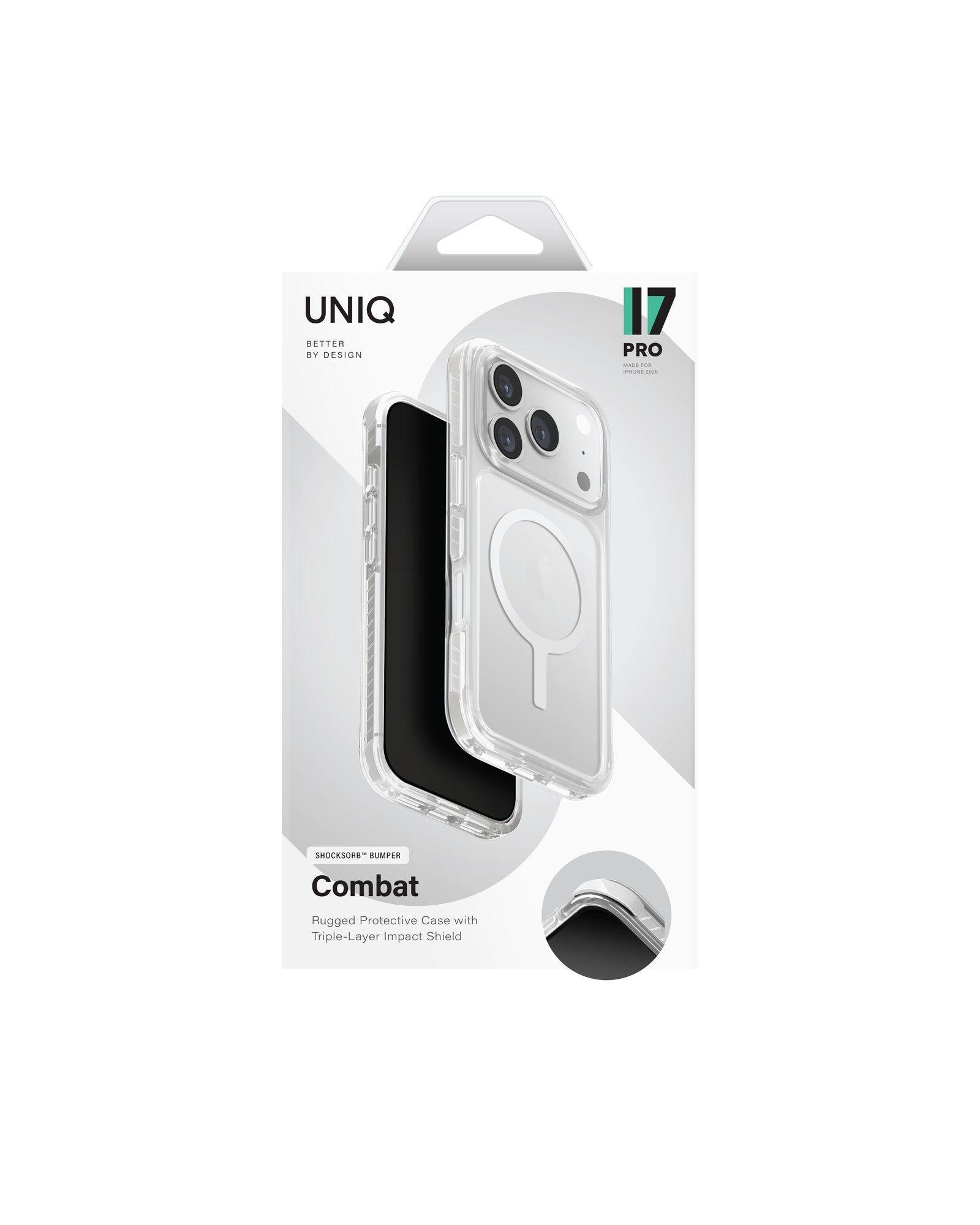 Carcasa Uniq Combat Magsafe Iphone 17 Pro -3
