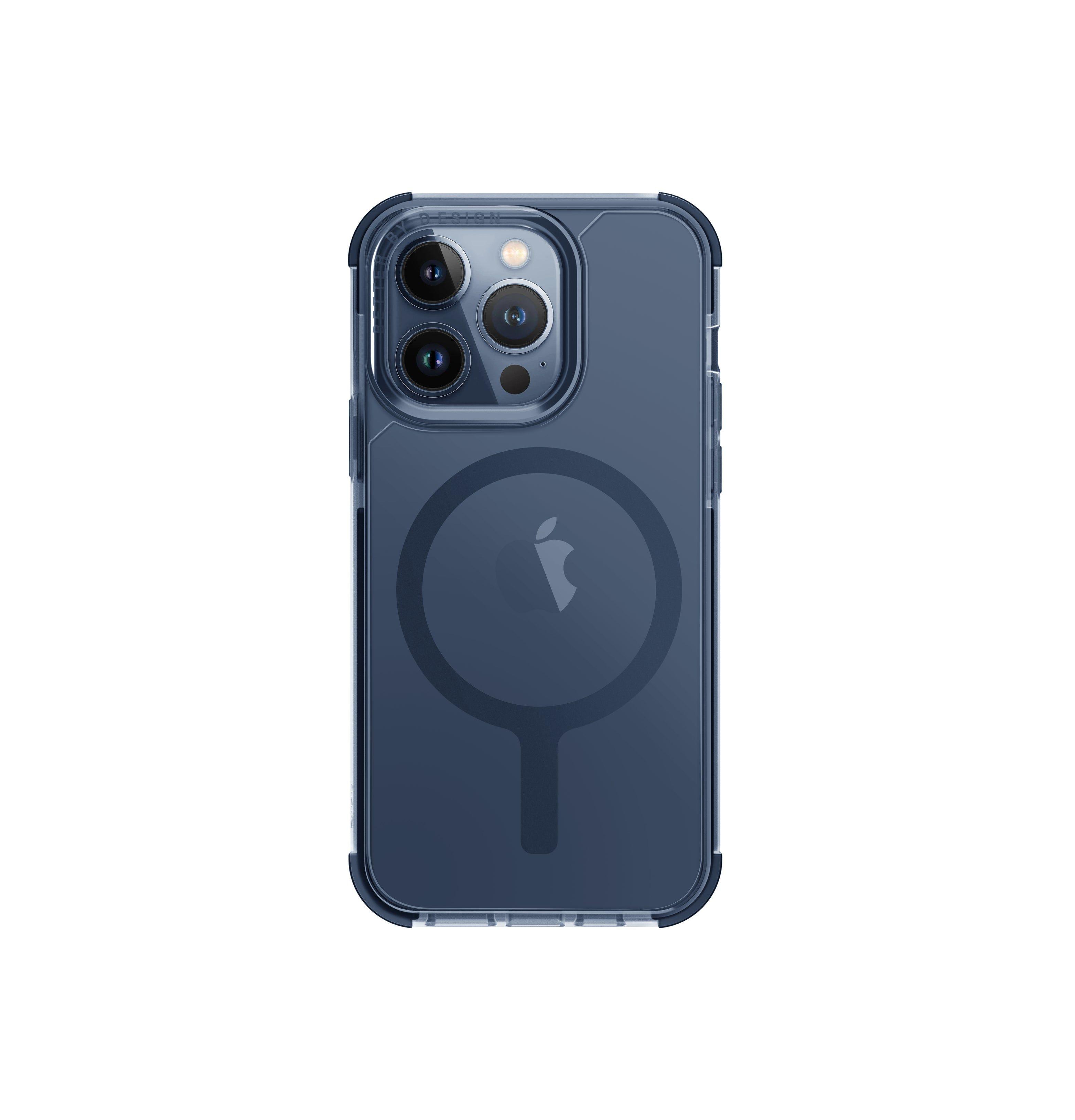 CARCASA UNIQ COMBAT MAGSAFE IPHONE 15 PRO - AZUL-1