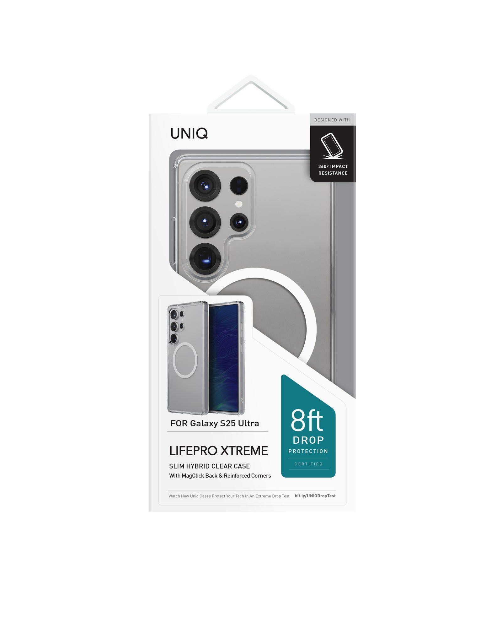 Carcasa Uniq Lifepro Xtreme Magsafe Samsung S25 Ultra - Transparente-3