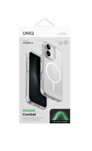 Carcasa Uniq Combat Magsafe Iphone 16 - Blanca Luminous-4
