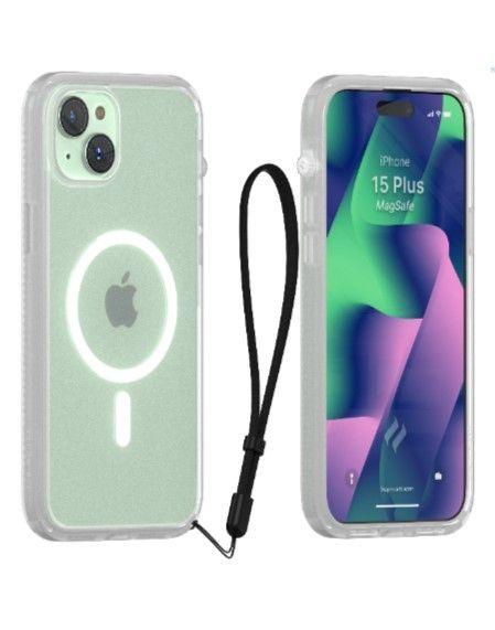 Carcasa Catalyst Influence Magsafe Iphone 15 Plus Transparente-0