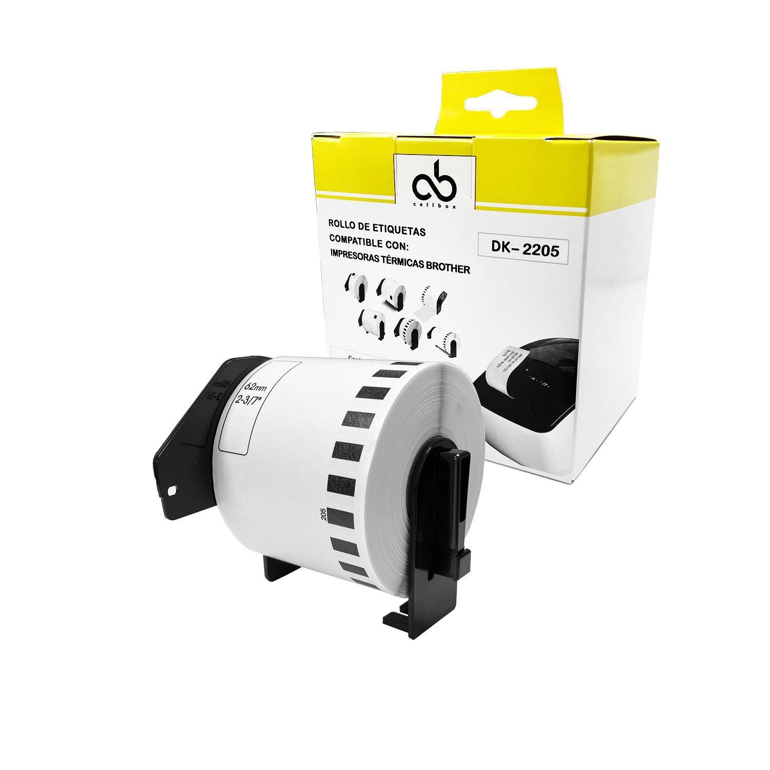 ROLLO CONTINUO DE ETIQUETAS C2B-DK-2205-0