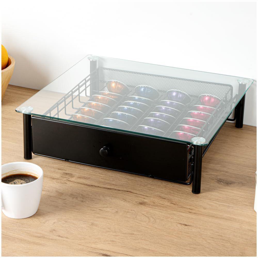 Bandeja Porta Capsulas Nespresso YZ1397 - 40 Capsulas Vertuo-3