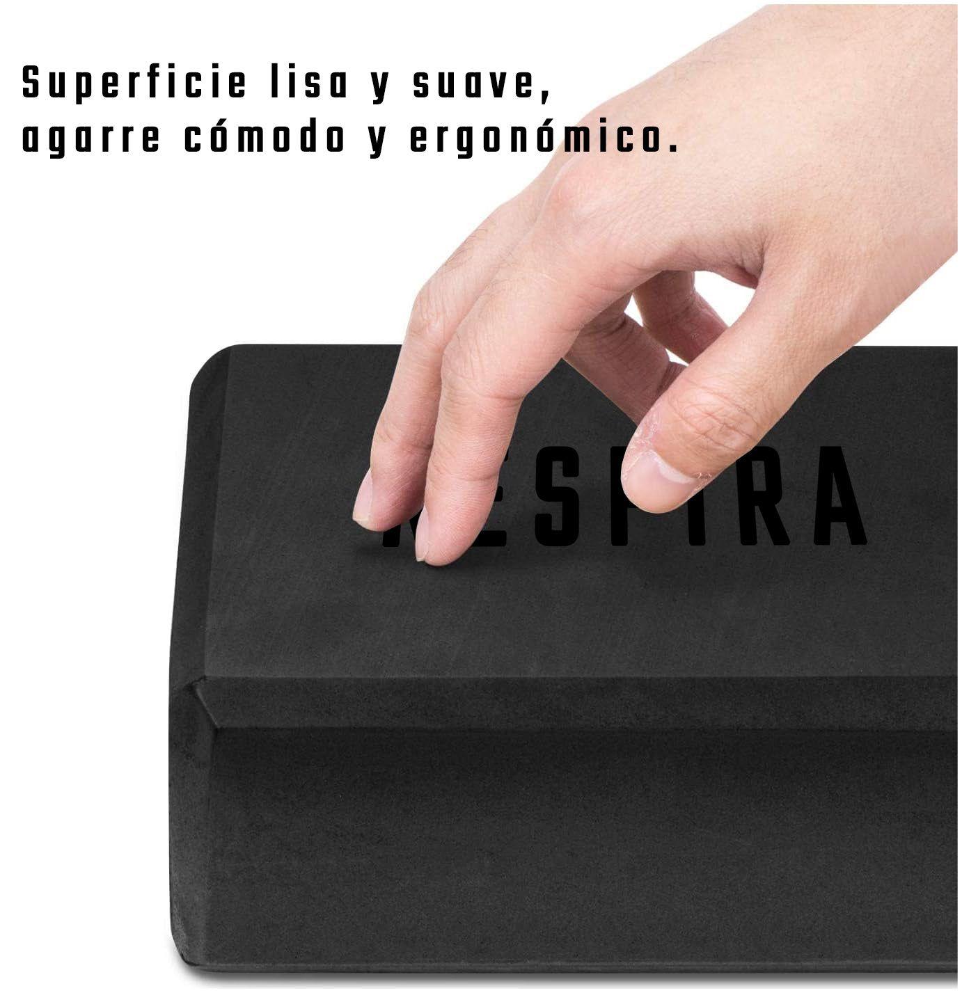 Pack de 2 Cubos de Yoga EVA /  Negro - Decopro-2