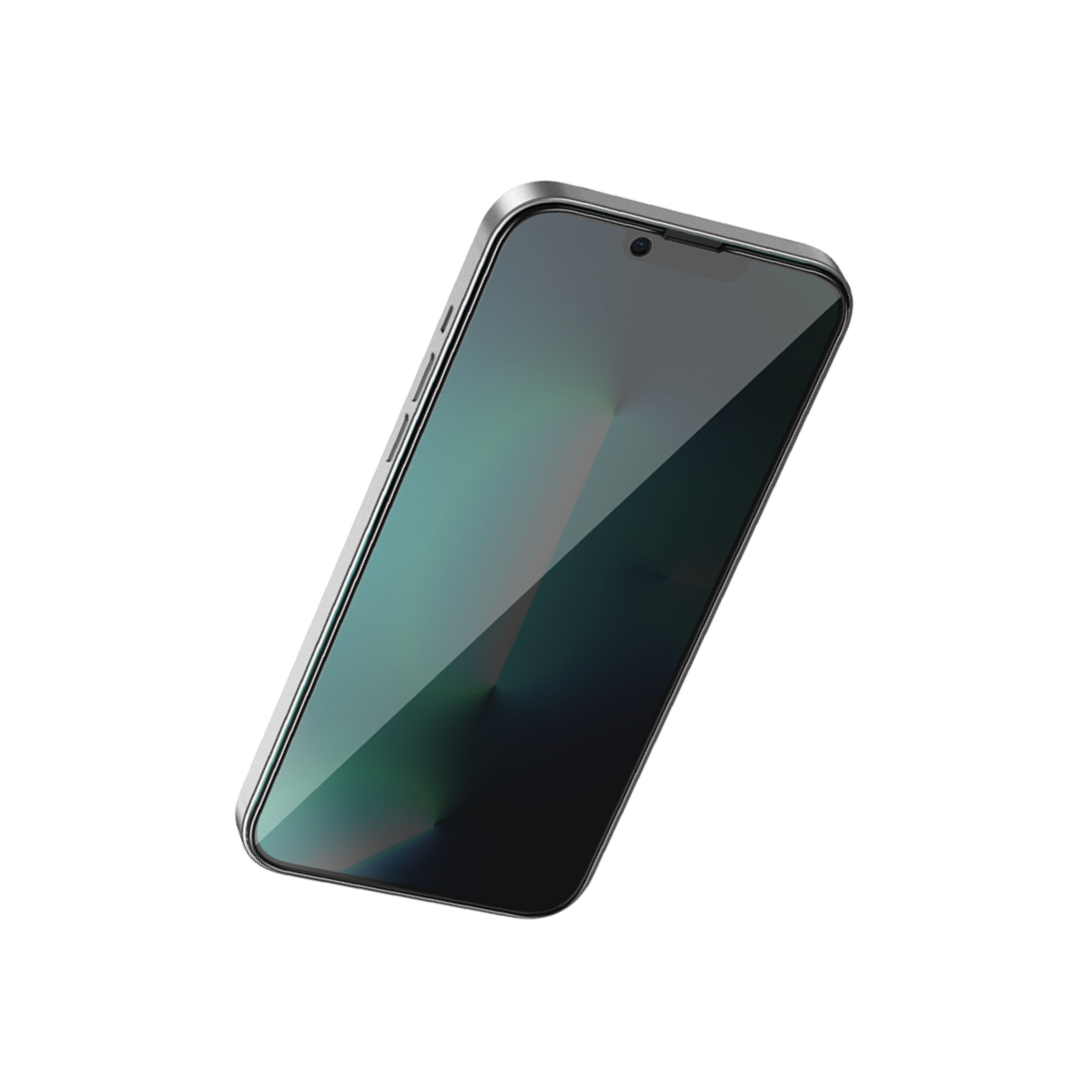 Lamina Antiespia de Vidrio Templado Compatible con Iphone 13 / 13 Pro / 14 / 16e / 17e-3