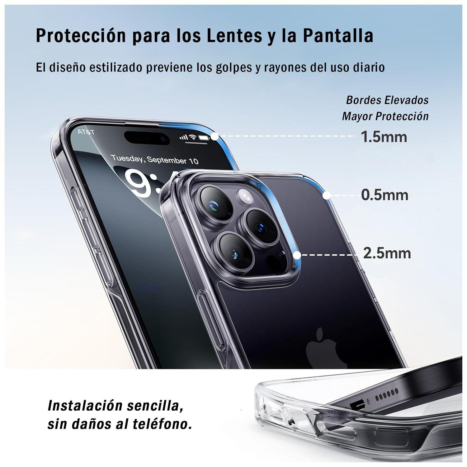 Carcasa Voorca Rígida Delgada Iphone 16 Pro Max-3