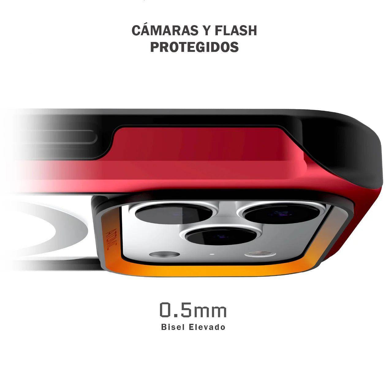 Carcasa Ghostek Atomic Slim Iphone 17 Pro - Roja-3