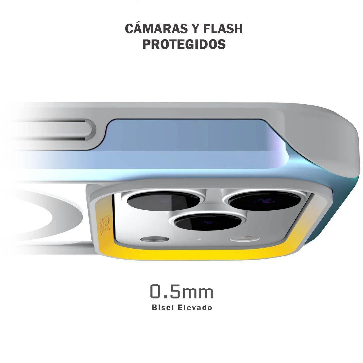 Carcasa Ghostek Atomic Slim Iphone 17 Pro Max - Prismatic-4
