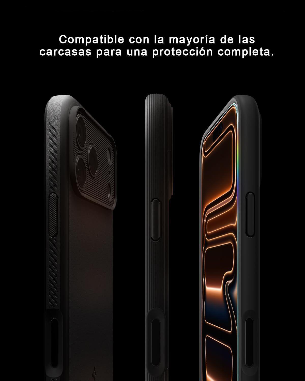 Pack de 3 Laminas Transparente Vidrio Templado Iphone 17-5