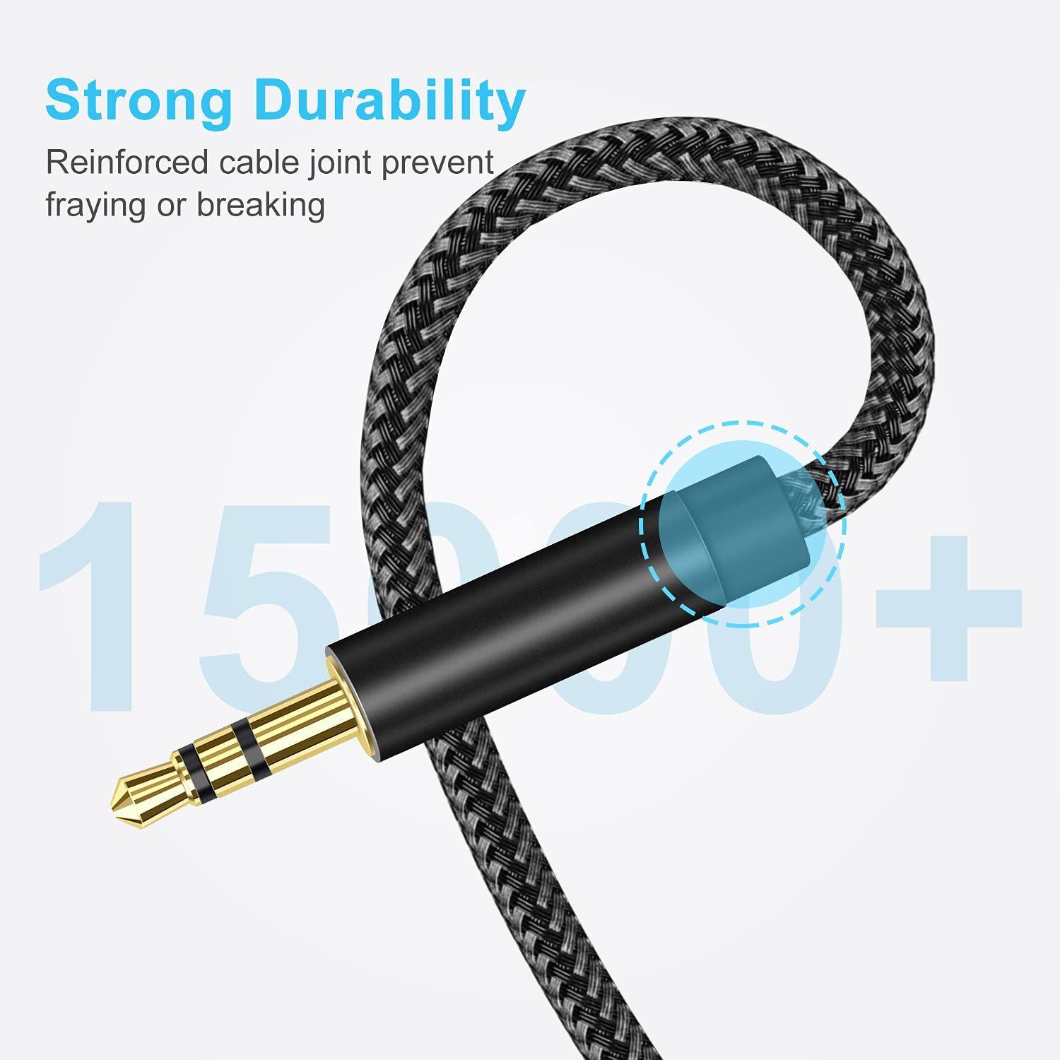Cable Auxiliar 3.5 MM Kin 2 Metros-2