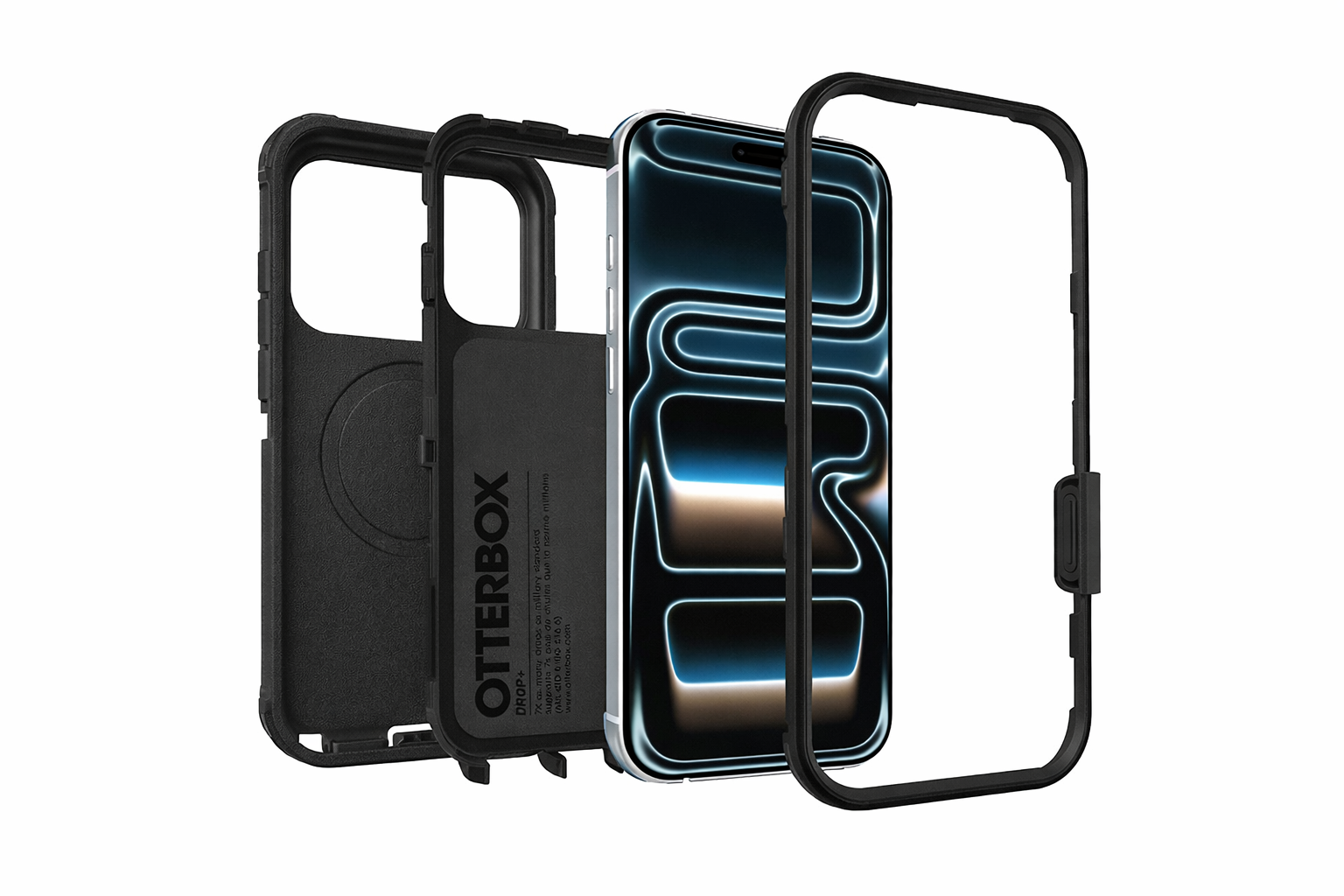 Carcasa Otterbox Defender Pro Magsafe Iphone 17 Pro Max - Negra-2