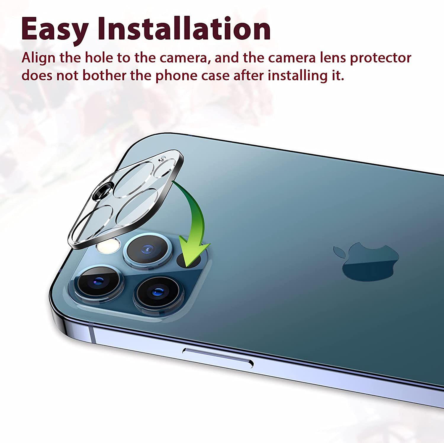 Protector Vidrio Transparente Camara Iphone 14 Pro / 14 Pro Max-5