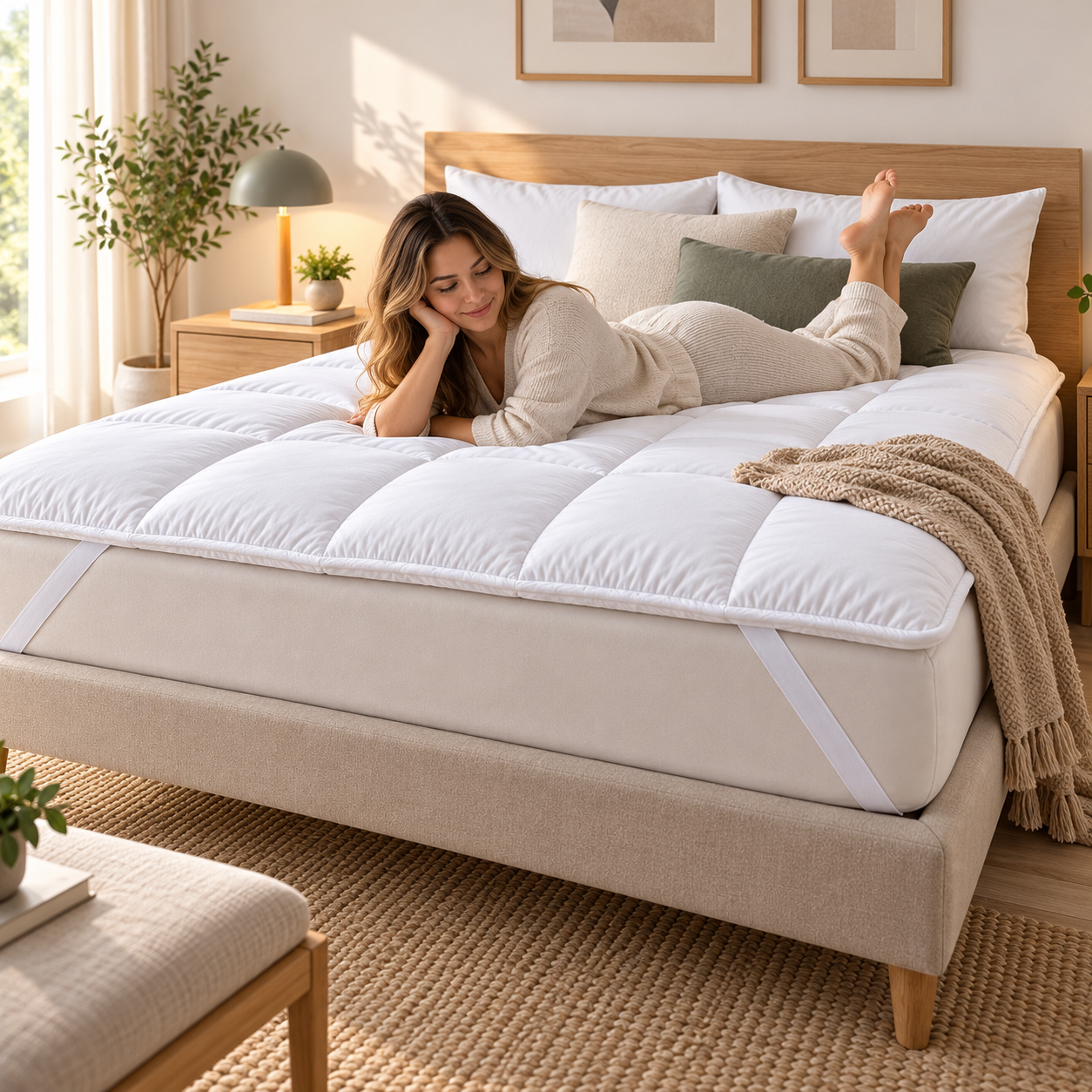 Cubrecolchon Topper Ultra Plush 2 Plazas-2