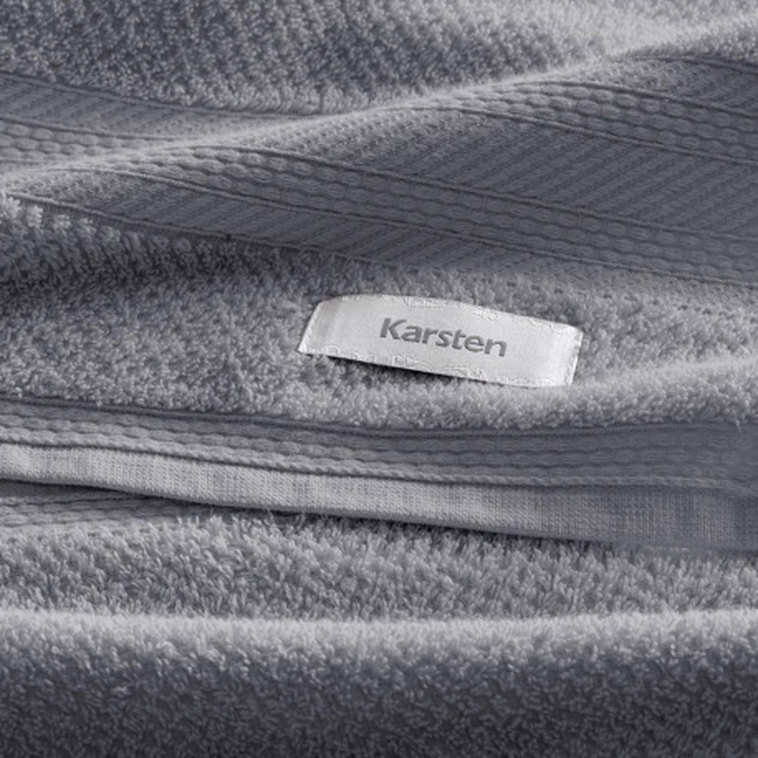 Toalla de mano Karsten Empire 380g 48x70cm Gris-1
