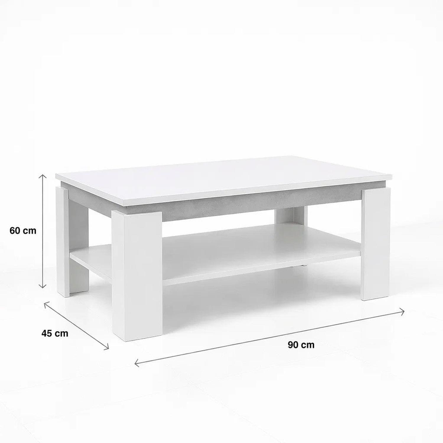 Mesa De Centro Oslo Blanca-3