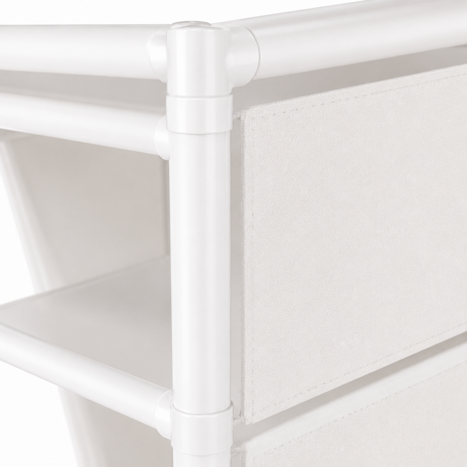 Closet organizador plegable blanco-5